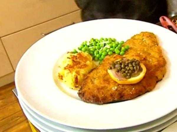 Wienerschnitzel med rösti